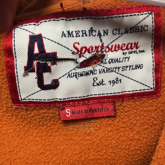 True American Classic Vintage Texas Longhorns Zip Up Size Mens S - Picture 6 of 6